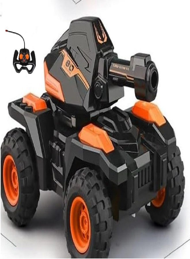 CIRBOX RC Tank Car - 4WD Remote Control Monster Truck with Water Bullet Shooting, LED Lights & Realistic Sounds - Off-Road Toy for Kids - Image 3